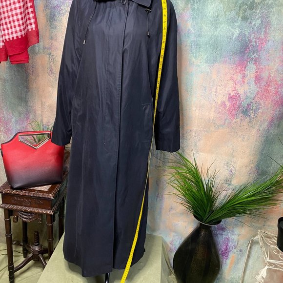 πLondon Fog Trench Rain Winter Coat w/ warm Liner - Picture 6 of 16